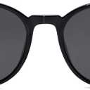 SOJOS Small Round Classic Polarized Sunglasses for Women Men Vintage Style UV400 Lens MAY SJ2113