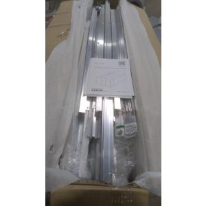 GARVEE 6 x 8 FT Walk-in Greenhouse Kit (Silver Frame, Single Door), Missing Box #2