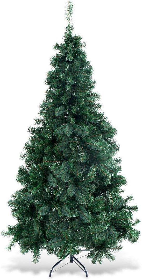 6Ft Artificial PVC Christmas Tree W/Stand Holiday Season Indoor Outdoor Green
