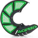 Acerbis X-Brake Vented Disc Cover - Black/Green (2449491043)
