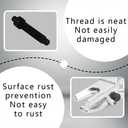 Ball Joint Separator, Universal Ball Joint Removal Tool for Separating Arms, Tie Rods, and Ball Joints on Cars, Light Trucks, ATVs 1-1/8" to 2-1/8" Adjustable Tie Rod Removal Tool