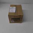 Set of 6 Amber Bud Vases, Small Glass Vases, Vintage Medicine Bottles Apothecary Jars with Brush, Flower Vases for Home Decor, Wedding Centerpieces