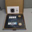 Scale for Body Weight and Fat Percentage, RunStar Digital Accurate Bathroom Smart Scale with Large Display, FSA&HSA Eligible 13 Body Composition Analyzer Sync App, Black Gold