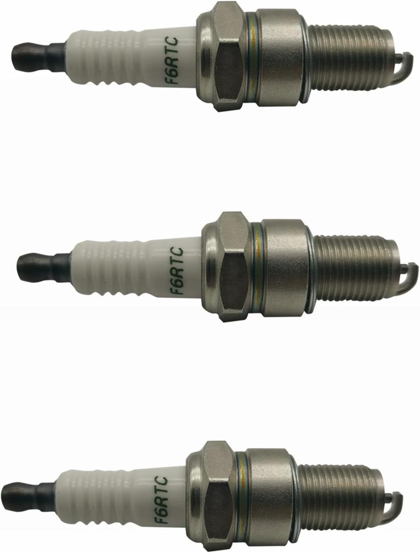 YAMAKATO Spark Plug for NGK BPR6ES BP6ES TORCH F6RTC F6TC Bosch WR6DC Champion RN9YC, for Honda Gx160 Gx200 GX 270 Gx390 Predator 212 Champion Generac Generator