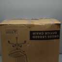 Criss Cross Chair with Wheels,Thick Padded Fabric Cross Legged Office Desk Chair with Pocket Springs Cushion,Dual-Purpose Base,Wide Adjustable Computer Home Office Vanity Chair,Mint Green