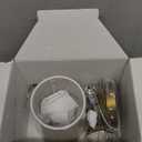 Vintage Fabric Wall Sconce with Funnel Linen Cloth Shade, E26 Hardwired Indoor 1-Light Wall Mounted Lamp Fixture for Living Room Bedroom Dining Room Hallway