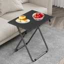 Tv Tray Folding Tray Snack Tables Dinner Tray for Eating with Assembly Required & Sturdy Foldable food foldable Eating Trays for Living Room Small Space 27.3*19 inches
