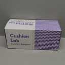 C CUSHION LAB Deep Sleep Pillow, Patented Ergonomic Contour Design for Side & Back Sleepers, Orthopedic Cervical Shape Gently Cradles Head & Provides Neck Support & Shoulder Pain Relief - Calm Grey