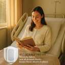 BLISSFORD - 2 Pack Fitted Hospital Bed Sheets with Elastic All Around for a Cotton Rich Soft Knitted Jersey Sheet, 36 x 84 x 12, 2 Per Pack