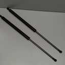 20 inch 200lb/890N Gas Strut Shock Spring Lift Support for RV Murphy Bed Truck Trailer Cap Tonneau Cover Floor Hatch Trap Door, Support Weight 170-220 LB, Set of 2 by AUCLIDIS