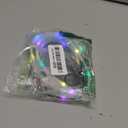 Lighted Dog Collar, Rechargeable Light Up Pet Collar, Waterproof LED Dog Collar Glow in The Dark, Make Pet Visible and Safety for Night Walking for Small Medium Large Dogs (Rainbow)