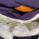 FADSHOW Women's Winter Thickened Down Jackets Long Down Coats Warm Parka with Hood,Mung Bean,XS