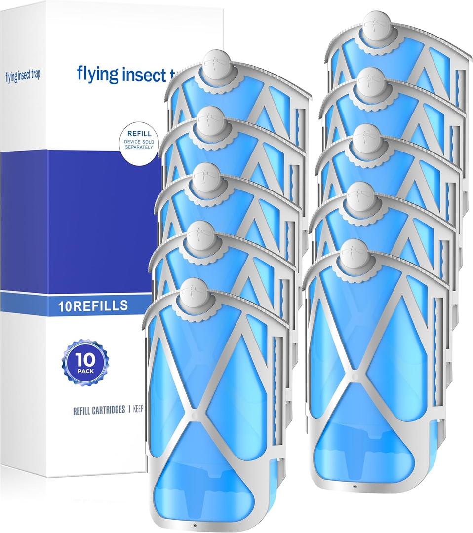 10 Pack Refill Cartridges, 2025 Upgraded High-Stick Refills, Compatible with Indoor Light M364 & Max, Easy to Replace