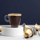 Bestpresso Coffee for Nespresso Original Machine 120 Aluminum pods Certified Genuine Espresso Decaffeinato Blend(Medium Intensity) Pods Compatible with Nespresso Original