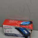 Sunbeam Steammaster Steam Iron, 1400 Watt, Large Anti-Drip Stainless Steel Nonstick Soleplate with 8' Retractable Cord, Horizontal or Vertical Shot of Steam and 3-Way Auto Shut-Off, Black/Blue (Medium)