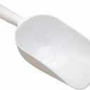 Handy Housewares Jumbo Plastic Scoop - 12" Large Food Scoop for Flour, Sugar, Cereal, Pet Food, Gardening