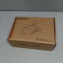 500W Bird Bath Heater with Fountain, Outdoor Cast Aluminum Submersible De-Icer with Thermostat, Birds Bath Water Heater for Winter, Chicken Waterer & Pond Heater with 9.8 Ft Cord