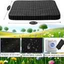 Gel Seat Cushion for Long Sitting, Soft and Breathable, Thick Gel Seat Cushion for Back, Sciatica, Hip, Tailbone Pain Relief, Used for The Office, Wheelchair, Car, Recliner, Stadium, Kayak.(Black)