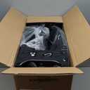 Office Chair Ergonomic Desk Chair, Adjustable Lumbar Support Rolling Swivel Comfy Chair with Space-Saving Flip Up Armrests,Mesh Gaming Chair for Business Work Office & Home, Black