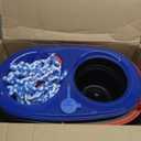 O-Cedar RinseClean Spin Mop & Bucket System | Clean with Clean Water | Removes 99% of Bacteria