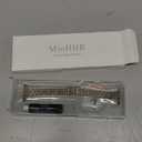 MioHHR Slim Metal Band Compatible with Apple Watch Band 42mm(Series 11 10) 41mm(Series 9 8 7) 40mm(Series 6 5 4 SE3/2/1) 38mm(Series 3 2 1),Stainless Steel iWatch Bands for Women,Silver/Gold