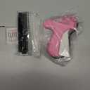 Stitch for Clothes Stitchy Tagging for Clothing Stitchy Quick Clothing Fixer -Includes 1,000 Black Fasteners & 1,000 White Fasteners & 6 Needles(Pink+White)