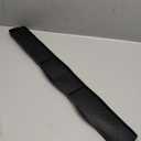 30 Inch Silicone Stove Top Shelf Magnetic for Kitchen, Strong Magnetic Heat Resistant Spice Rack Organizer for Over Stove Oven - (Black)