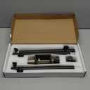 Heavy Duty Overhead Camera Desk Mount Stand 14.5"-41" with 1/4" Screw, 3-Section 360Rotatable Detachable Articulating Boom Arm with Enlarged Handle C Clamp, Tabletop Light Stand for Streaming Vlog