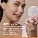 Avne High Protection Tinted Compact, Mineral Sunscreen, Tinted Sunscreen, Broad Spectrum SPF 50+, UVA/UVB Blue Light Protection, 100% Mineral, Water Resistant, Non-Greasy, Fragrance-Free