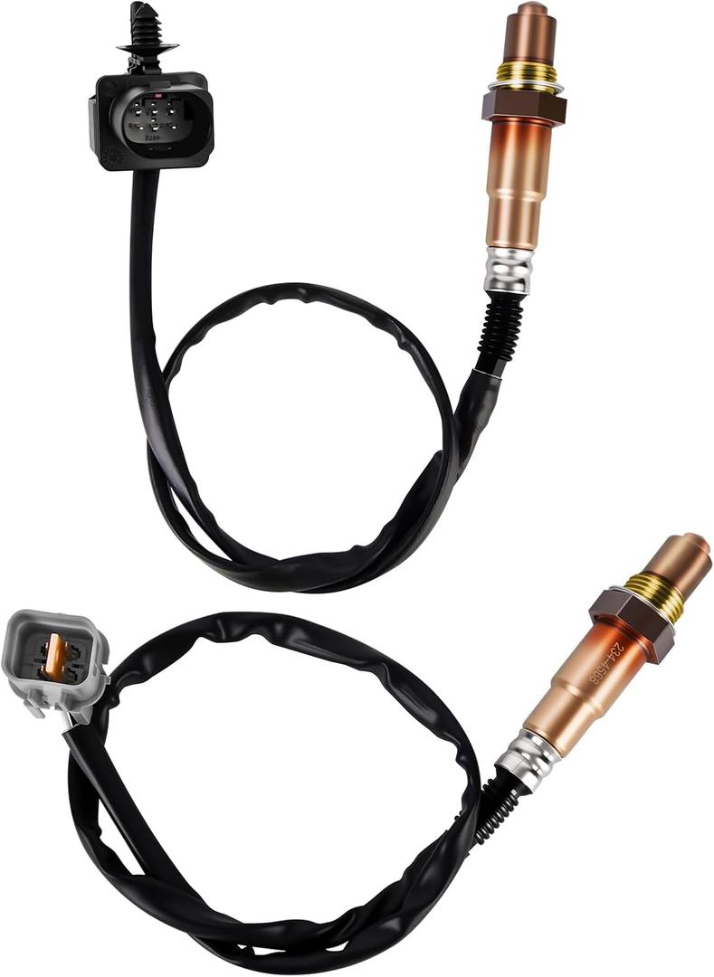 Oxygen Sensor 234-5055 234-4568 O2 Sensor Compatible with Hyundai for Accent 2012 2013 2014 2015 2016 2017/ Veloster, for Kia Soul 2012-2016/ Rio 2012-2018 (2PCS)