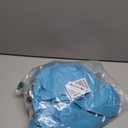 Light Blue and Silver Happy Birthday Party Decorations, 16 Inch Happy Birthday Balloons Banner for Men, Heart Star Foil Balloons