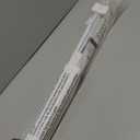 LazBlinds No Tools No Drill Cordless Zebra Blinds for Windows, Dual Layer Light Control for Day and Night, Light Filtering Privacy Roller Blinds and Shades for Home, 30" W x 48" H, White