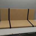 Bunkie Board, 6mm Thin, Large Queen Size (60 x 80 in)Heavy Duty Bed Panels Foldable Box Spring, Bed Support Slats under Mattress | Modular Portability Design, Easy Setup, Foldable, Low-Profile Design