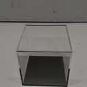 Transparent Acrylic Square Cube Containers with Lid Storage Boxes, Action Figures Home Storage Organizing Toys Craft Supplies Display Case, Countertop Plexiglass Display Case, 4x4x4Inch