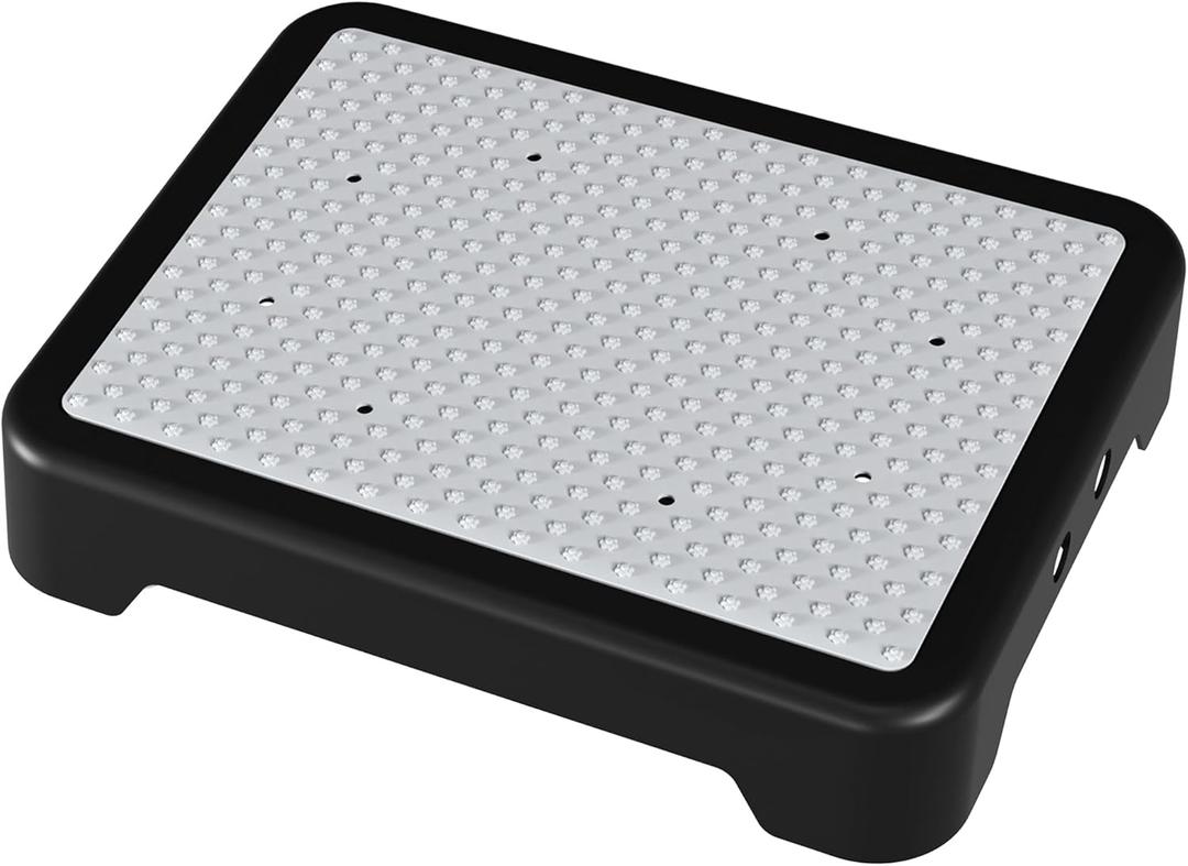 SOYO Mobility One Step Stool, Heavy Duty Indoor Outdoor Non-Slip Small Step Platform Assistive Device for Adult Elderly, Standing Support and Step Riser for Car, Bed, Door, Stair, Bathroom Black-Black
