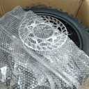 12" Rear Wheel 80/100-12 Tire Assembly For Dirt Pit Bike 125cc 140cc 150cc Apollo SSR XR CRF TaoTao Includes Brake Rotor and 428 Sprocket (12 with Components)