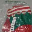 2PCS Puppy Christmas Sweater Cat Turtleneck Knitwear Xmas Elf Outfits Dog Warm Clothes Sweater for Kitties Puppies XL