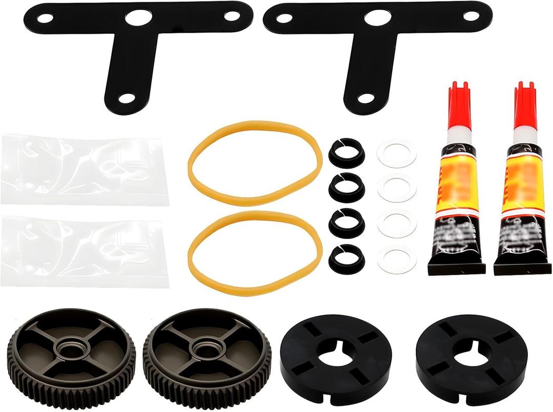 51072-54 Headlight Headlamp Motor Repair Kit with Fix Brass Gear Compatible with 2000-2004 Corvette C5 1993-2002 Firebird Trans Am 1992-1994 Sunbird 1991-1996 Saturn SC SL Headlamp Motor