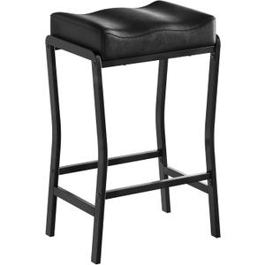 Garvee Bar Stool, 26 Inch Counter Height Modern Barstools, 26" H Barstools-Rectangular