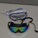 Aegend Swim Goggles, 2 Pack Swimming Goggles No Leaking Adult Men Women Youth (Aqua With Blue Strap &Black Clear With Blue Strap)