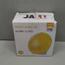 Wake Up Light Sunrise Alarm Clock for Kids, Heavy Sleepers, Bedroom, with Sunrise Simulation, Sleep Aid, Dual Alarms, FM Radio, Snooze, Nightlight, Daylight, 7 Colors, 7 Natural Sounds, Ideal for Gift (White)