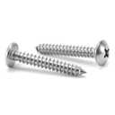 #10 x 1-1/4" Wood Screw 100Pcs Truss Head Phillips 18-8 (304) Stainless Steel Fast Self Tapping Screws by SG TZH
