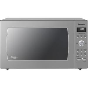 Panasonic Microwave Oven with Cyclonic Wave Inverter Technology, 1250W, 2.2 cu.ft. Countertop Microwave with Genius Sensor One-Touch Cooking NN-SD975S (Stainless Steel / Silver)
