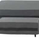 loriano Patio Furniture Cover Set, 4 Piece Outdoor Furniture Cover Waterproof, 600D Heavy Duty Lawn Patio Set Covers (Large, Grey)