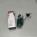 PREXTEX 100 Count Clear Christmas Lights - 20 ft Ultra Bright String Lights with Green Wire for Indoor and Outdoor Use, Christmas Trees, Holidays, Patios and Garden