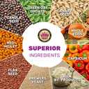 Canary Plus 5 Lbs, Premium Mixed Birdseed, Canary Bird Food with Essential Vitamins and Minerals, Healthy Balanced Nutrition, Supports Daily Energy & Growth, Bird Seed for Pet Birds