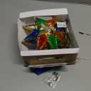 Kurt Adler 10-Light 8-Point Star Christmas Treetop, 8-Inch, Multi-Colored