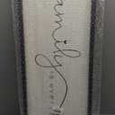 comurdyo Family is Everything Wall Decor Sign 32"x12" Inch Living Room Large Wooden Framed Wall Hanging Art (Black)