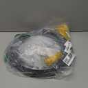 10ft NEMA 10-50P to 14-50R EV Charger Adapter Cord, STW 6AWG 50 Amp 240 Volt 3-Prong Stove, Oven Plug to 4 Prong EV Charger Connector, for Tesla or Other EVSE Level 2 Charging, ETL Listed