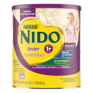 Nestl NIDO Lacto-Ease Toddler Milk Beverage Powder Mix, Reduced Lactose, Toddler Nutritional Drink, Powdered Milk for Toddlers, 22 Servings per Container, 28.2 OZ, Pack of 1 (EXP 06/30/27)